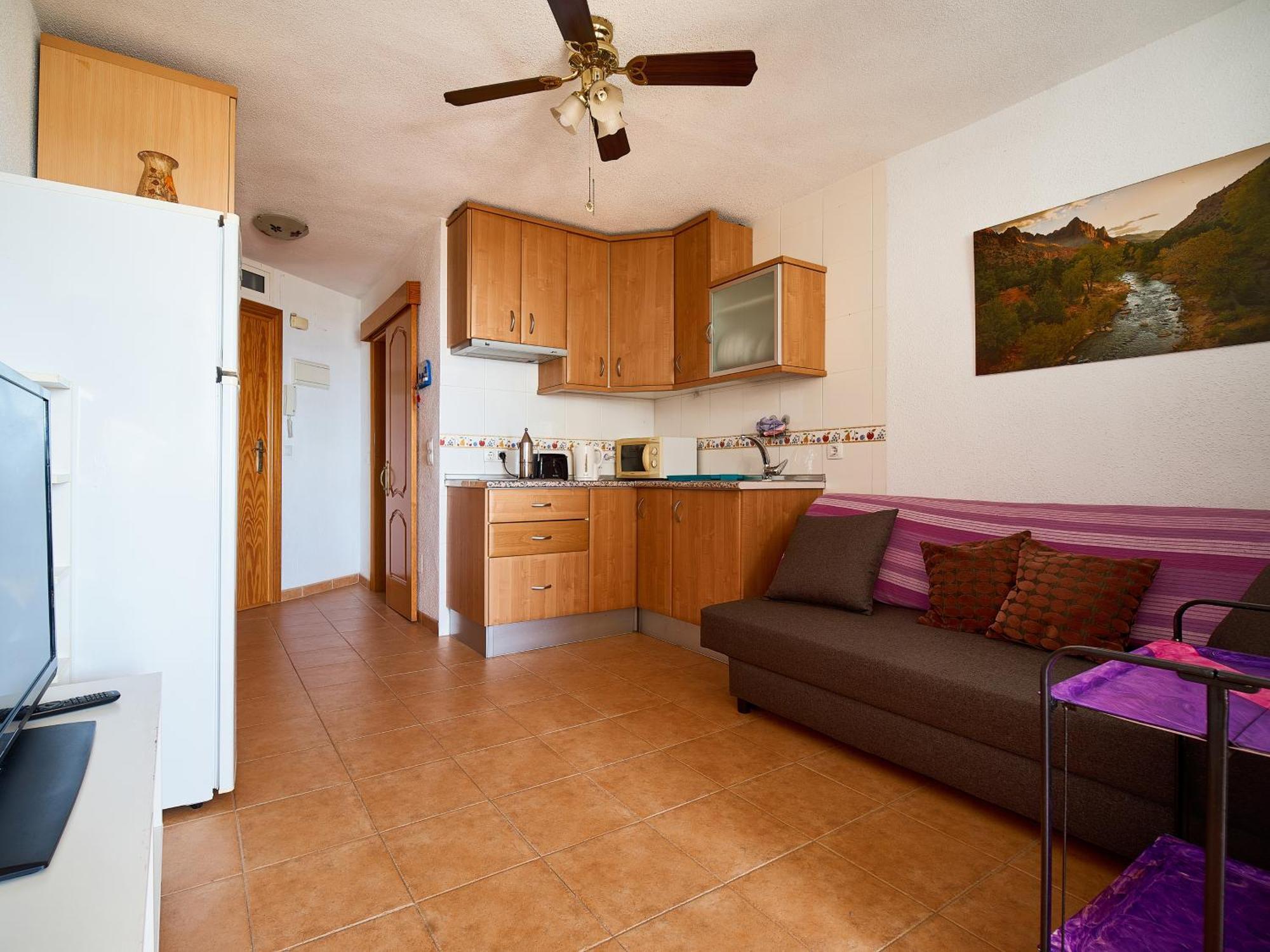Lovely Studio With Seaview 700M From The Beach La Cala Del Moral Exterior foto